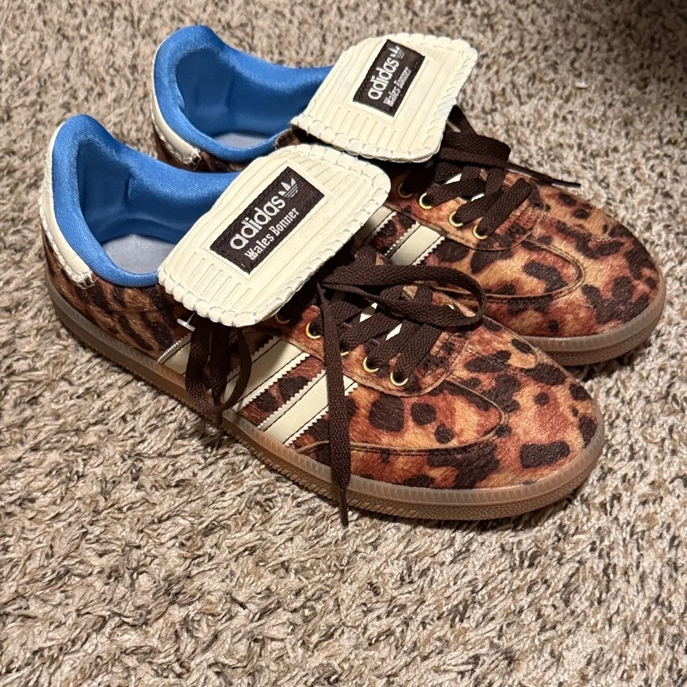 Adidas Wales Bonner Samba leopard print - Picture 1 of 10